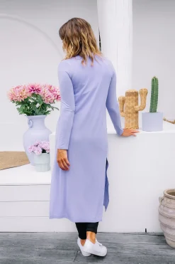 Proud Poppy Clothing Jane Cardigan in Lavender Clearance