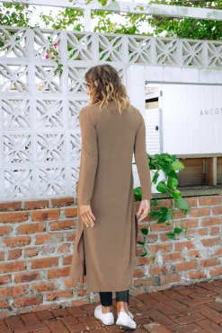 Proud Poppy Clothing Jane Cardigan in Mocha Clearance