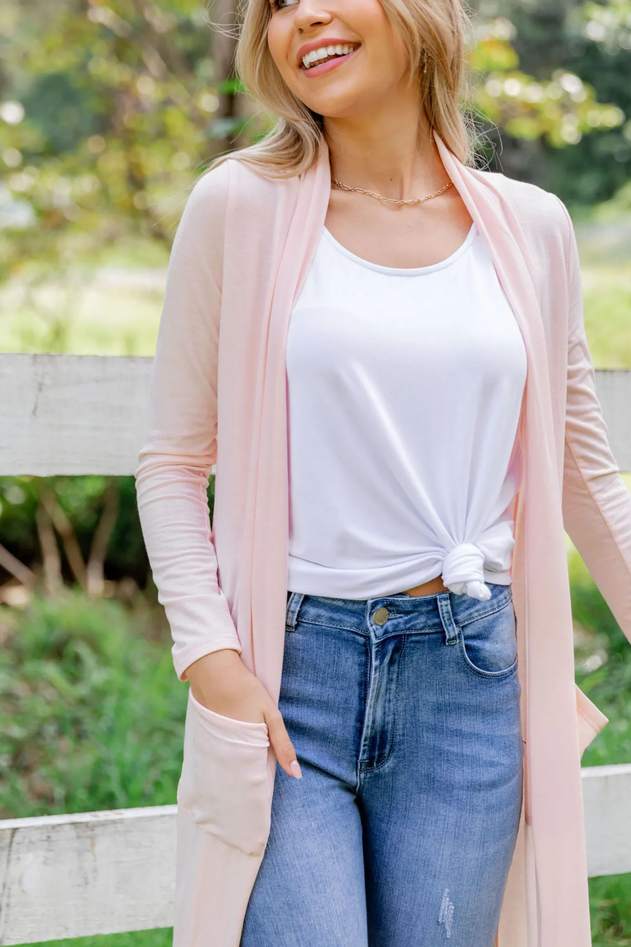 Proud Poppy Clothing Jane Cardigan in Natural New