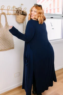 Proud Poppy Clothing Jane Cardigan in Navy Clearance