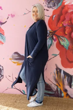 Proud Poppy Clothing Jane Cardigan in Navy Clearance