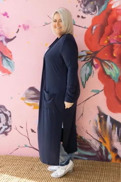 Proud Poppy Clothing Jane Cardigan in Navy Clearance