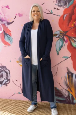 Proud Poppy Clothing Jane Cardigan in Navy Clearance