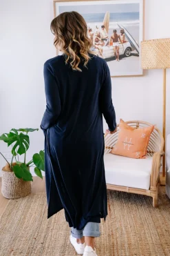 Proud Poppy Clothing Jane Cardigan in Navy Clearance