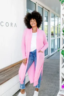 Proud Poppy Clothing Jane Cardigan in Pink Discount