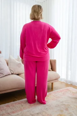 Proud Poppy Clothing Jenny Lounge Modal Blend Pants in Magenta Online