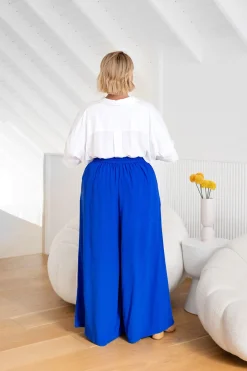 Proud Poppy Clothing Larsa Pants in Cobalt Fashion
