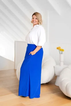 Proud Poppy Clothing Larsa Pants in Cobalt Fashion