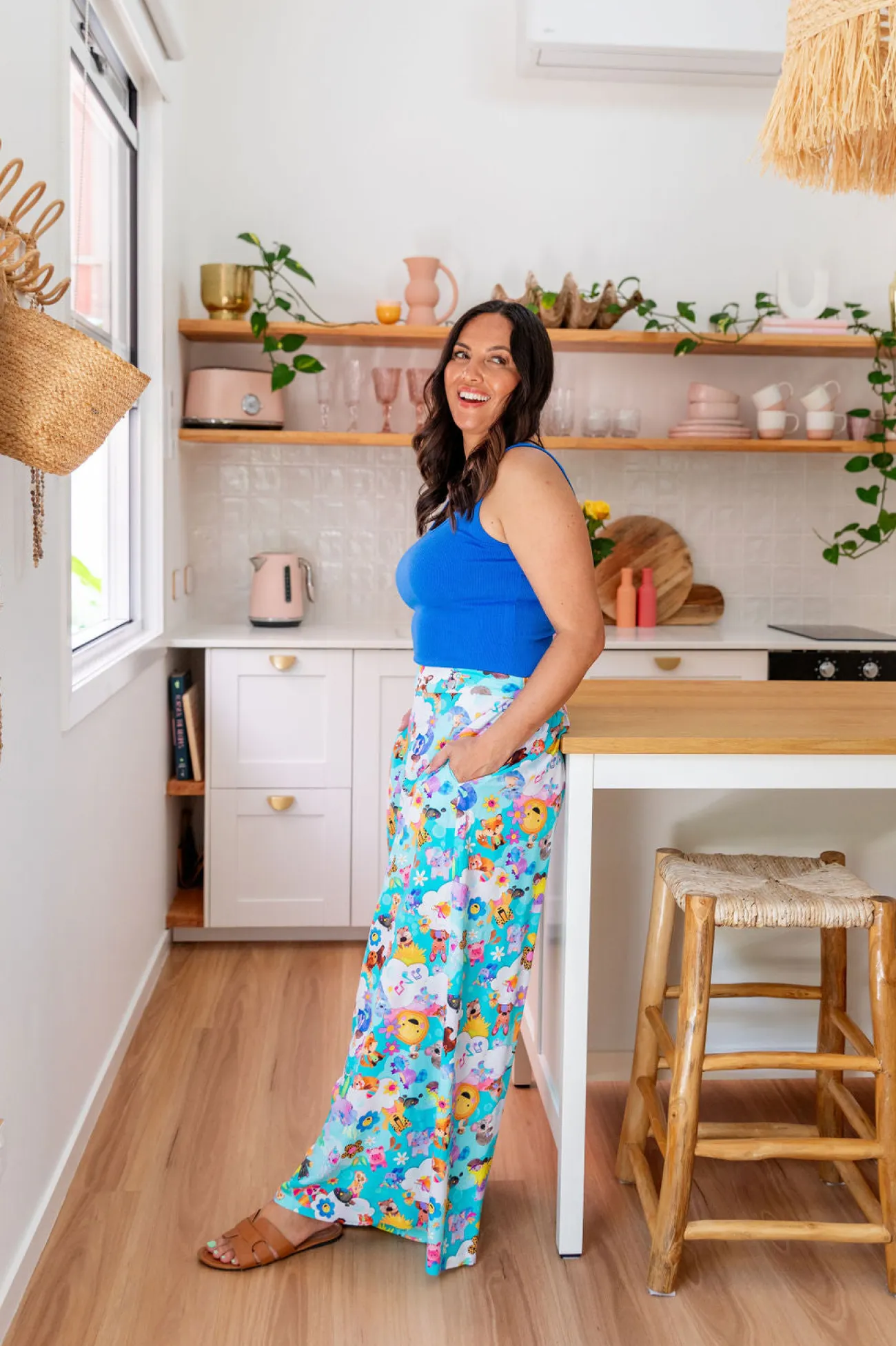 Proud Poppy Clothing Larsa Pants in Kutopia by Kasey Rainbow KutopiabyKaseyRainbow Hot
