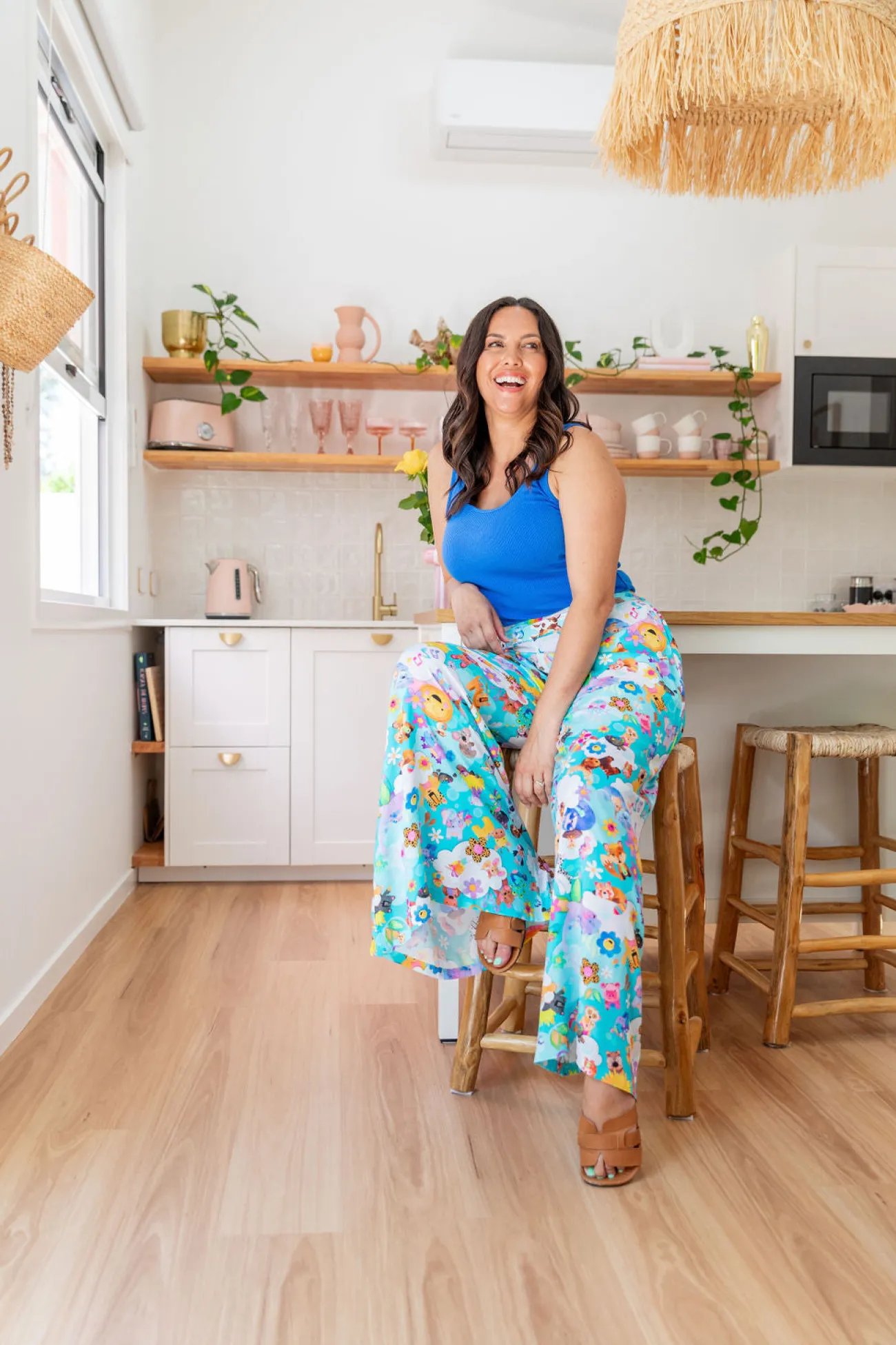 Proud Poppy Clothing Larsa Pants in Kutopia by Kasey Rainbow KutopiabyKaseyRainbow Hot