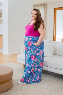 Proud Poppy Clothing Larsa Pants in Paisley Floral PaisleyFloral Hot