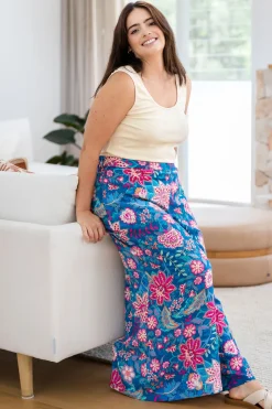 Proud Poppy Clothing Larsa Pants in Paisley Floral PaisleyFloral Hot