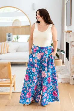 Proud Poppy Clothing Larsa Pants in Paisley Floral PaisleyFloral Hot