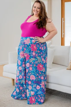 Proud Poppy Clothing Larsa Pants in Paisley Floral PaisleyFloral Hot