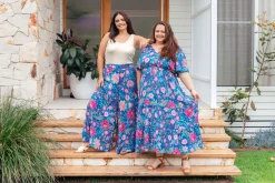 Proud Poppy Clothing Larsa Pants in Paisley Floral PaisleyFloral Hot