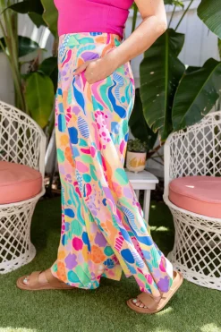Proud Poppy Clothing Larsa Pants in Peachy Keen by Kasey Rainbow New
