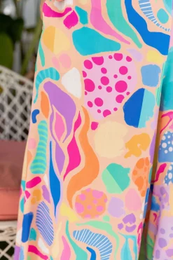 Proud Poppy Clothing Larsa Pants in Peachy Keen by Kasey Rainbow New