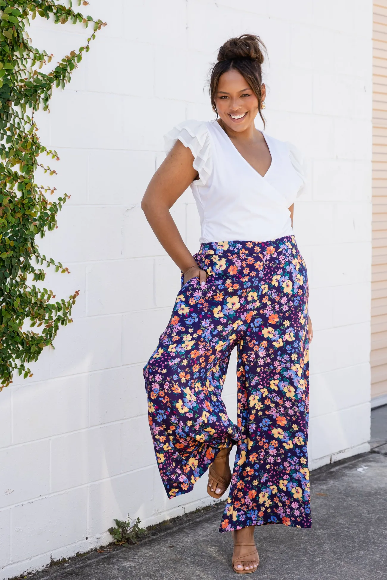 Proud Poppy Clothing Larsa Pants in Posie Best