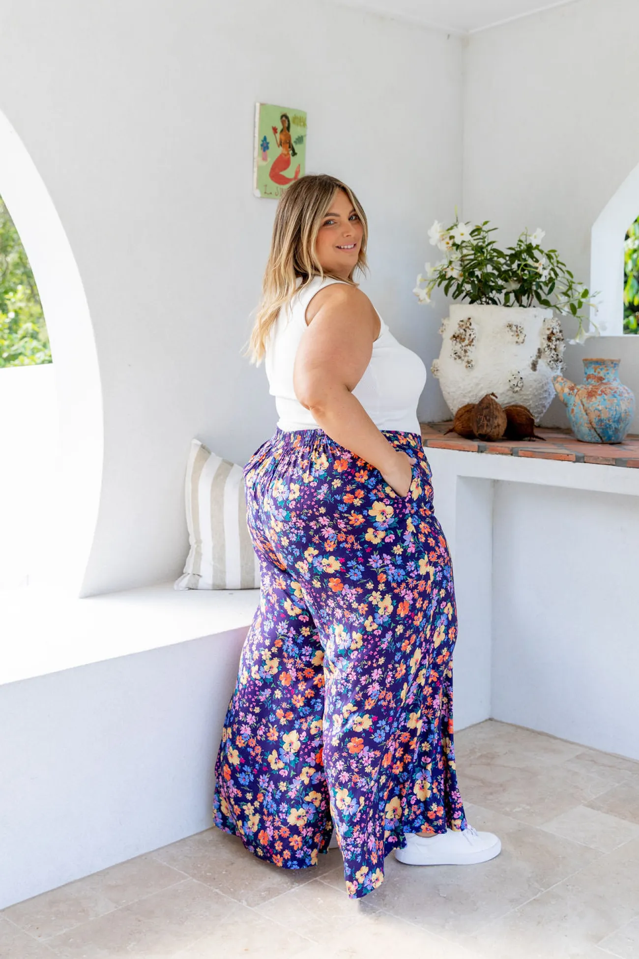 Proud Poppy Clothing Larsa Pants in Posie Best