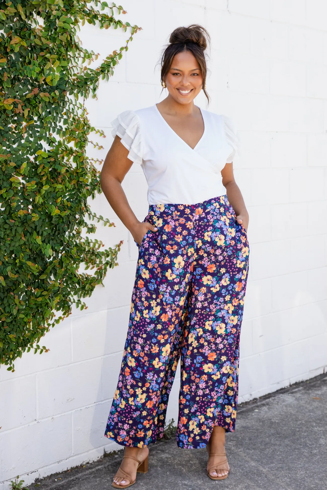 Proud Poppy Clothing Larsa Pants in Posie Best