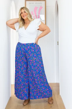 Proud Poppy Clothing Larsa Pants in Winter Blooms WinterBlooms Sale