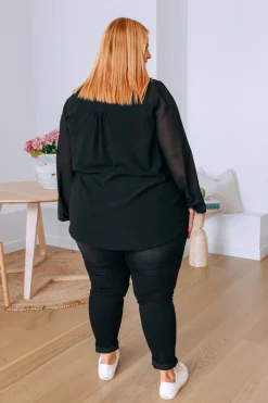 Proud Poppy Clothing Layla Long Sleeved Top in Black Best