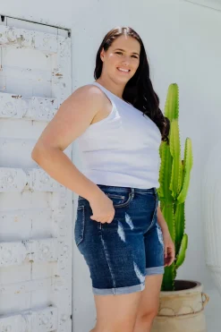 Proud Poppy Clothing Layni Denim Shorts Outlet