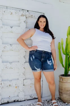 Proud Poppy Clothing Layni Denim Shorts Outlet