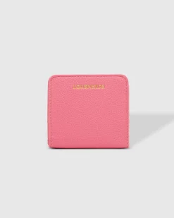 Proud Poppy Clothing Lily Wallet in Lipstick Pink by Louenhide LipstickPinkbyLouenhide Clearance