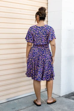 Proud Poppy Clothing Lina Dress in Purple Leopard PurpleLeopard Fashion