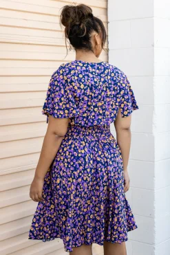 Proud Poppy Clothing Lina Dress in Purple Leopard PurpleLeopard Fashion