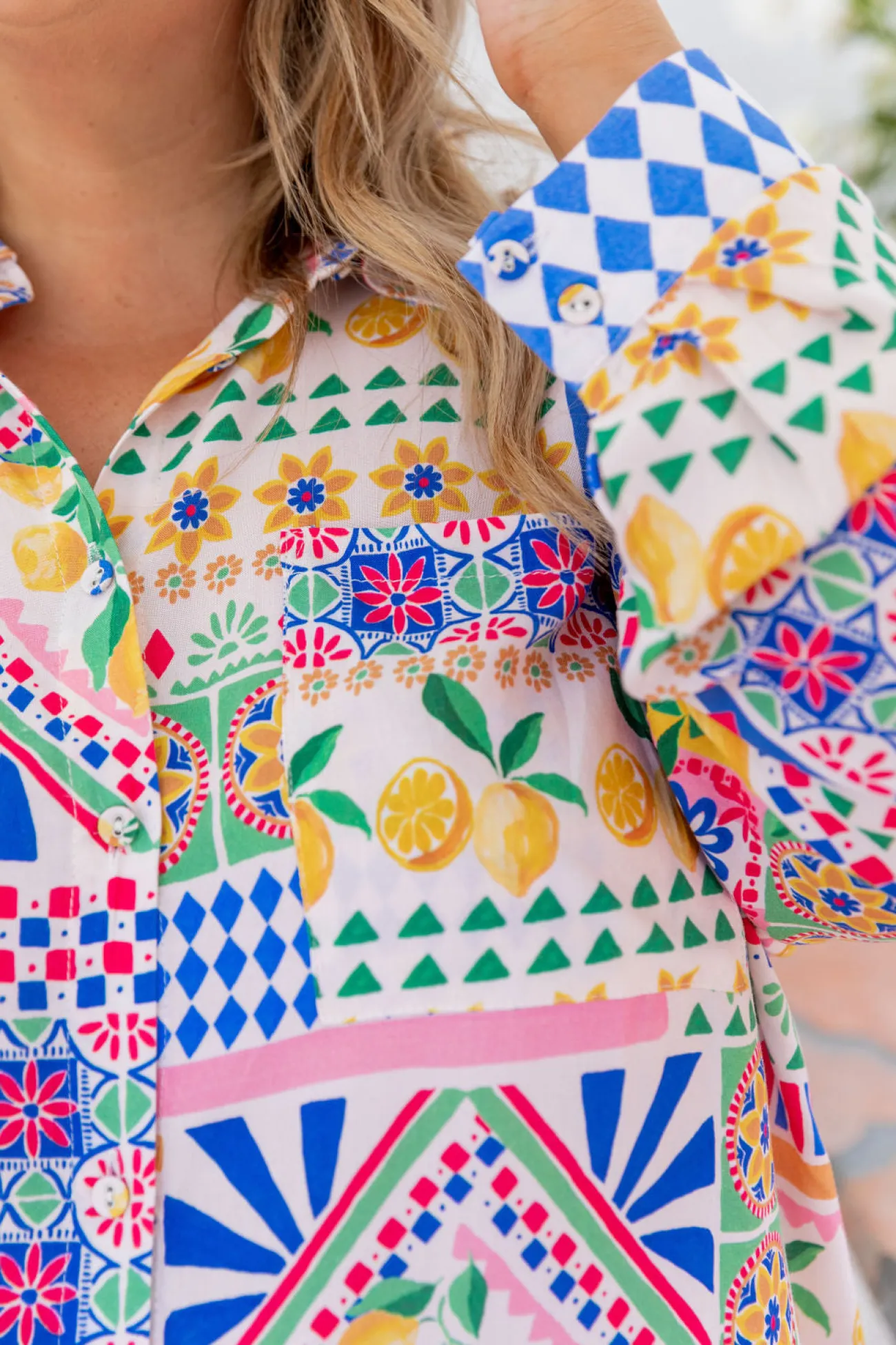 Proud Poppy Clothing Lina Shirt in Limoncello Sale