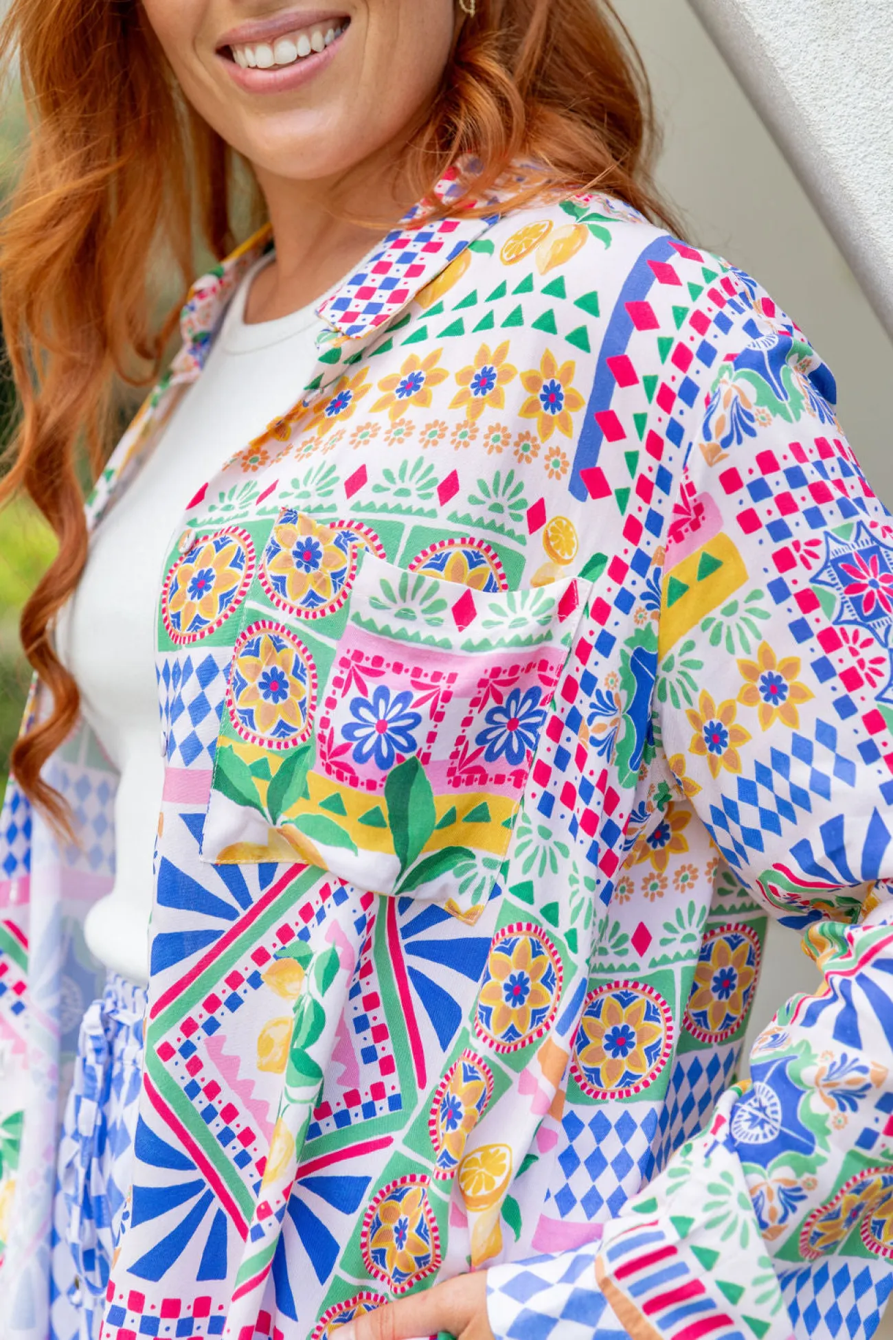 Proud Poppy Clothing Lina Shirt in Limoncello Sale