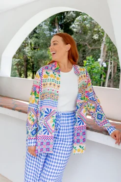 Proud Poppy Clothing Lina Shirt in Limoncello Sale