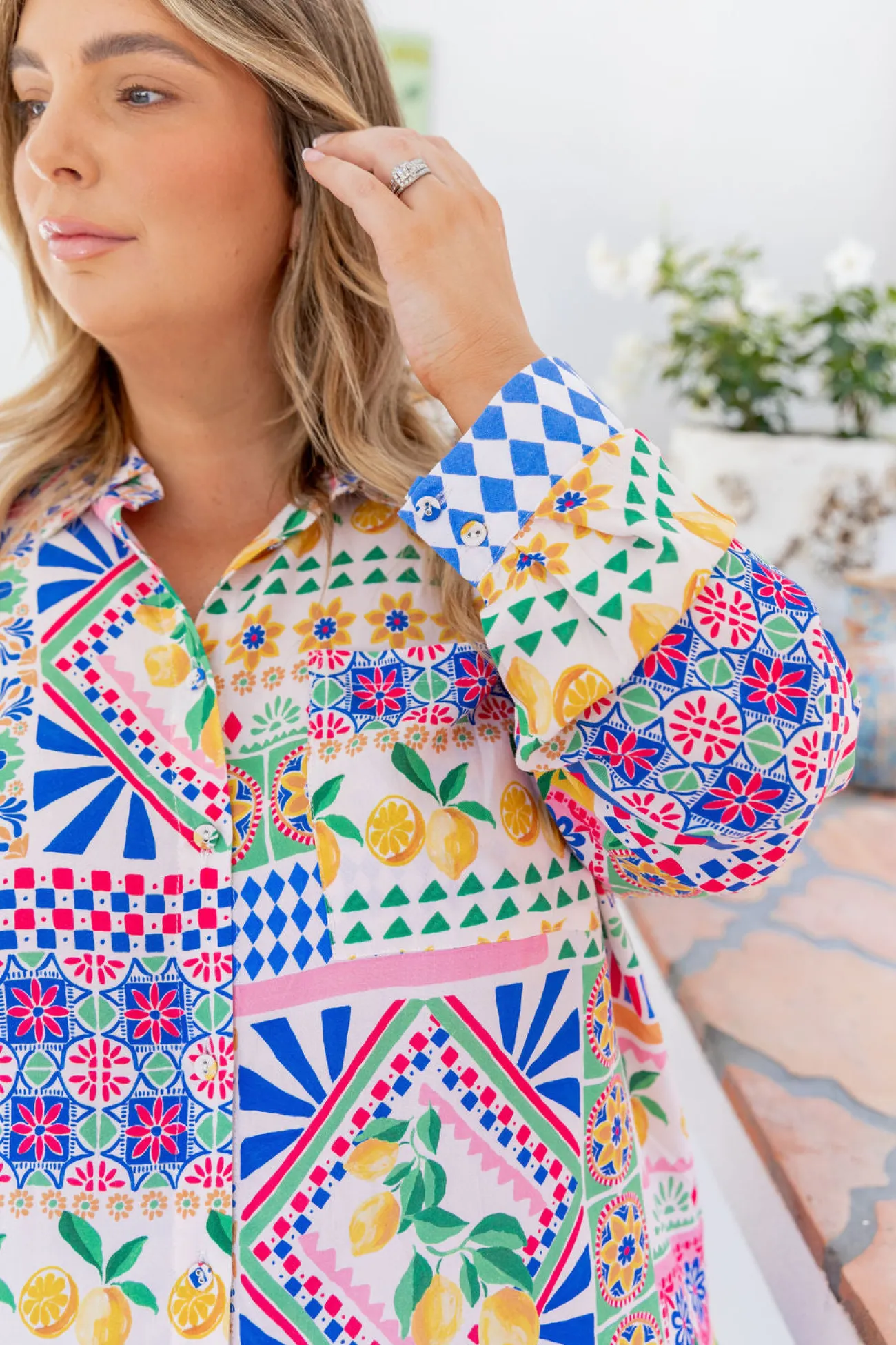 Proud Poppy Clothing Lina Shirt in Limoncello Sale