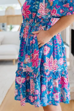 Proud Poppy Clothing Lisa Dress in Paisley Floral PaisleyFloral New