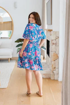 Proud Poppy Clothing Lisa Dress in Paisley Floral PaisleyFloral New
