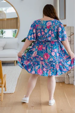 Proud Poppy Clothing Lisa Dress in Paisley Floral PaisleyFloral New