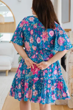 Proud Poppy Clothing Lisa Dress in Paisley Floral PaisleyFloral New