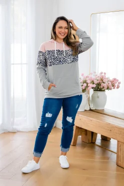 Proud Poppy Clothing Luna Hoodie in Pink Clearance