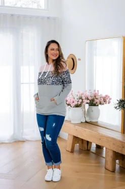 Proud Poppy Clothing Luna Hoodie in Pink Clearance