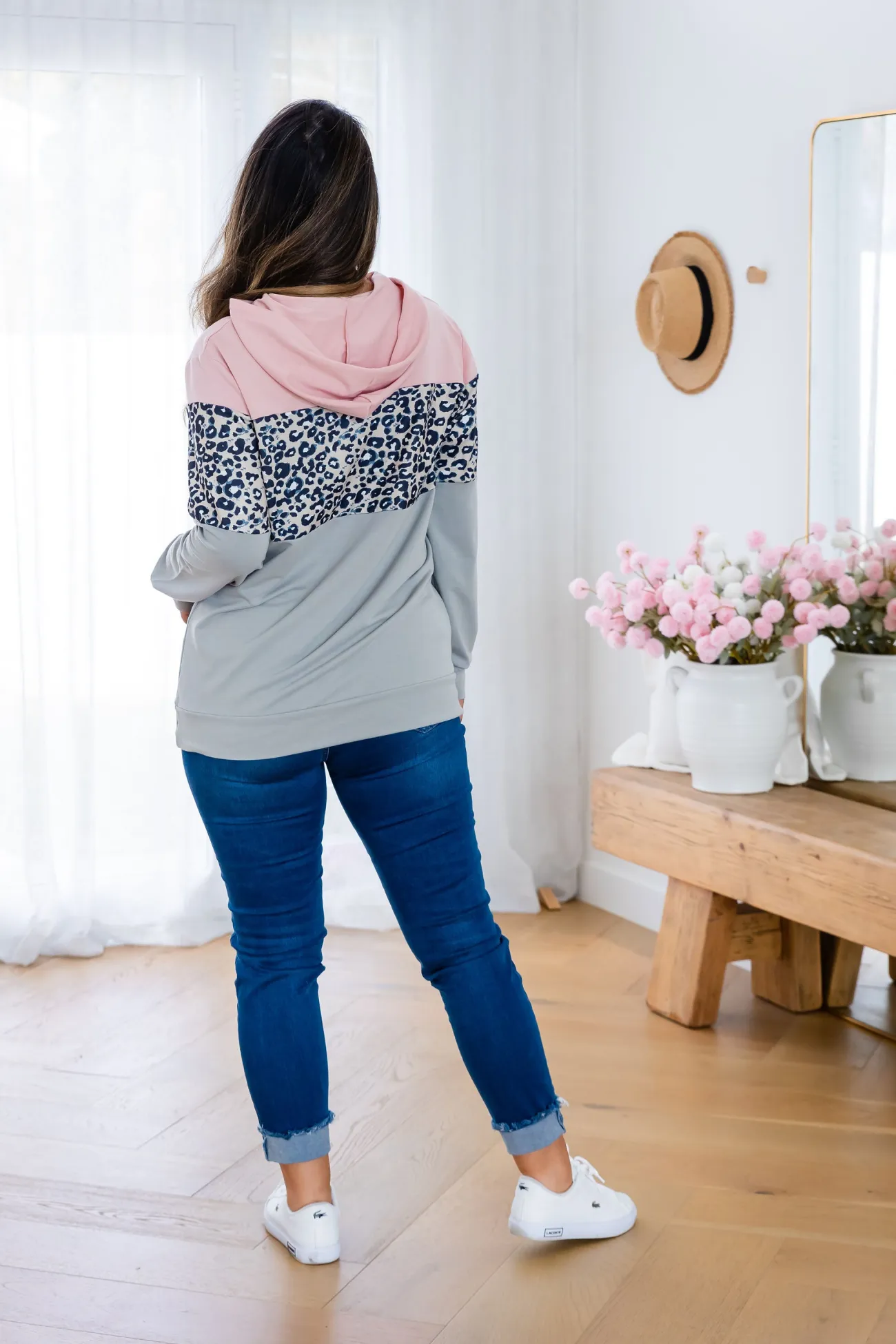 Proud Poppy Clothing Luna Hoodie in Pink Clearance