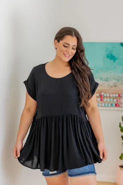 Proud Poppy Clothing Margot Top in Black Discount