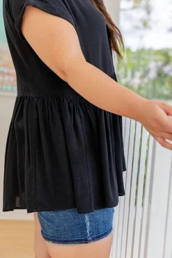 Proud Poppy Clothing Margot Top in Black Discount