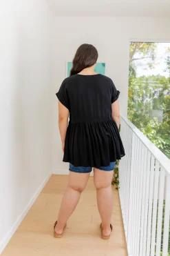 Proud Poppy Clothing Margot Top in Black Discount