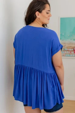 Proud Poppy Clothing Margot Top in Cobalt Best