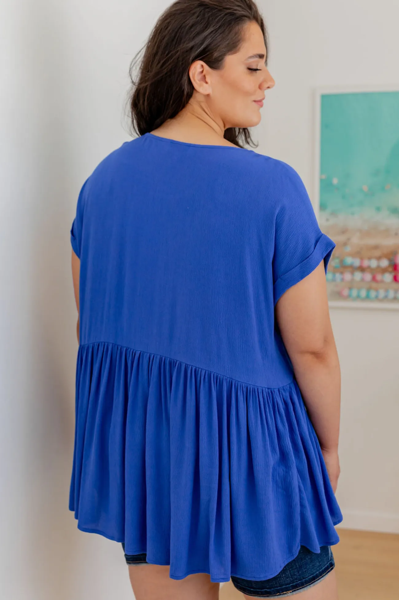 Proud Poppy Clothing Margot Top in Cobalt Best