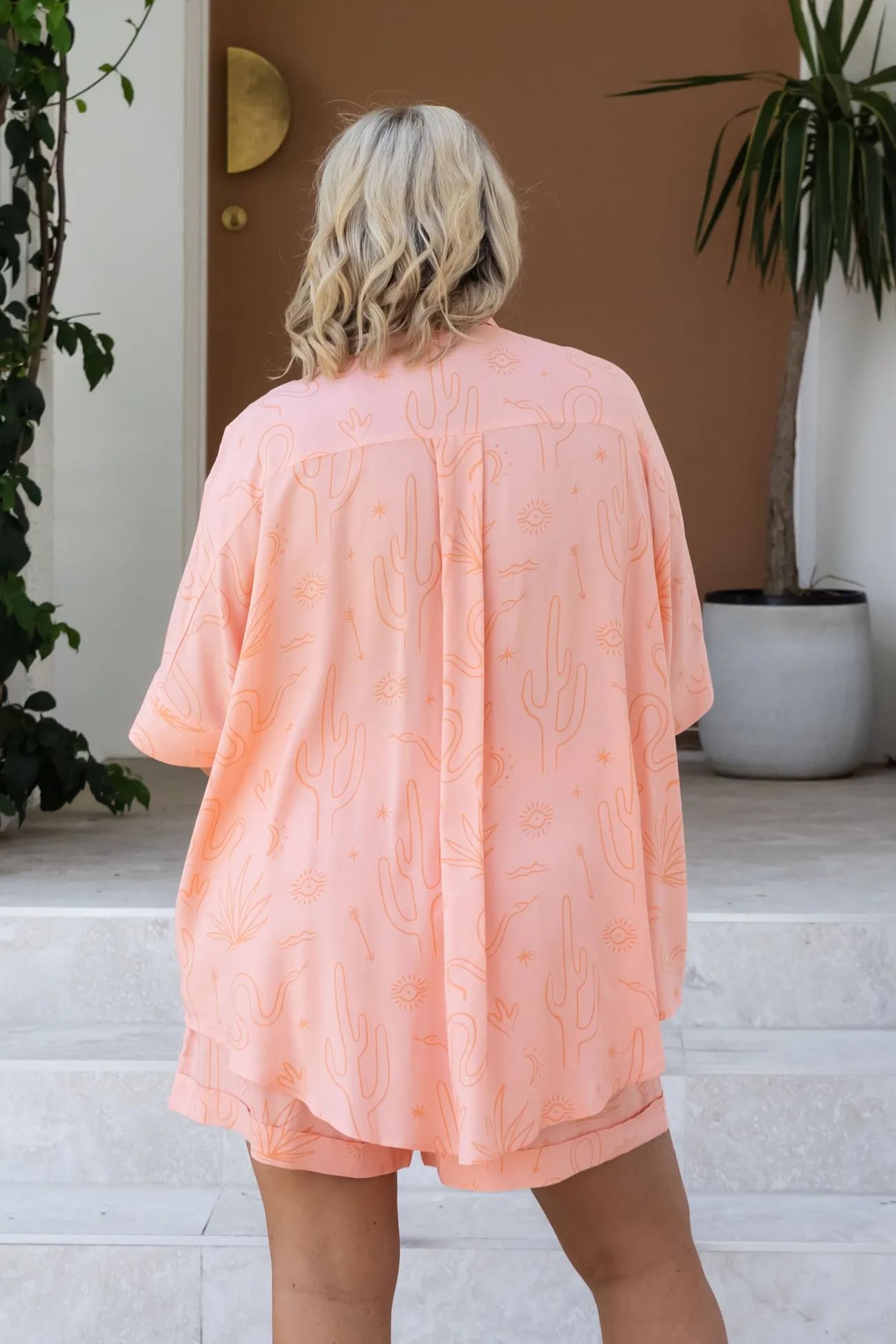 Proud Poppy Clothing Marlo Shirt in Orange Sahara OrangeSahara Online