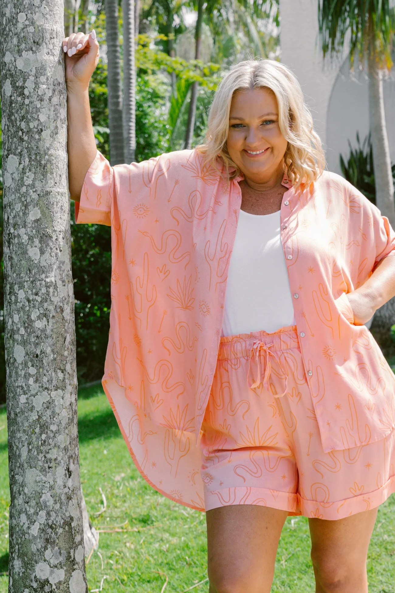 Proud Poppy Clothing Marlo Shirt in Orange Sahara OrangeSahara Online