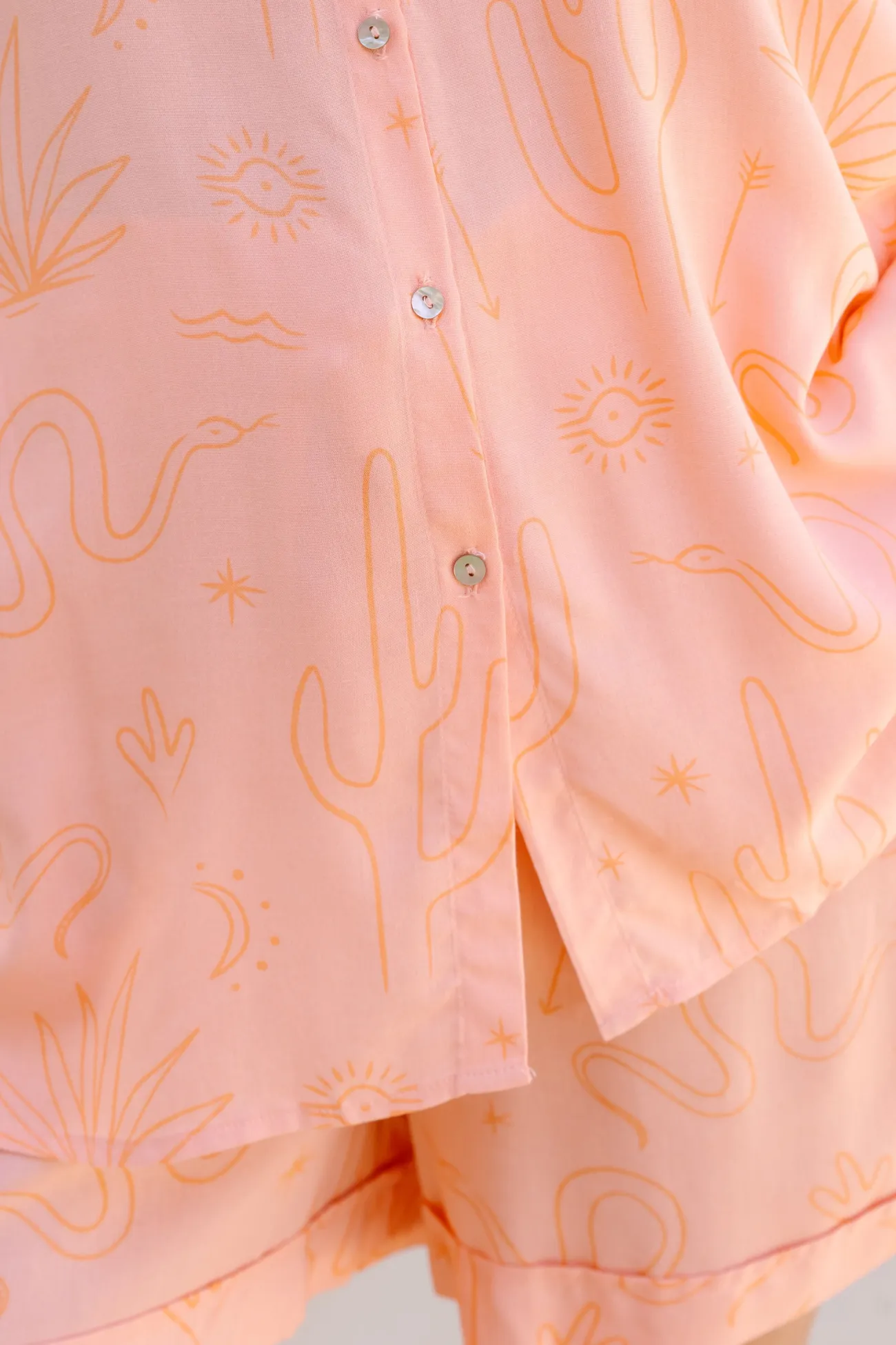 Proud Poppy Clothing Marlo Shirt in Orange Sahara OrangeSahara Online